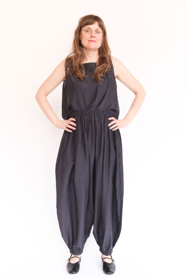 Black Crane Akari Pants - Faded Black