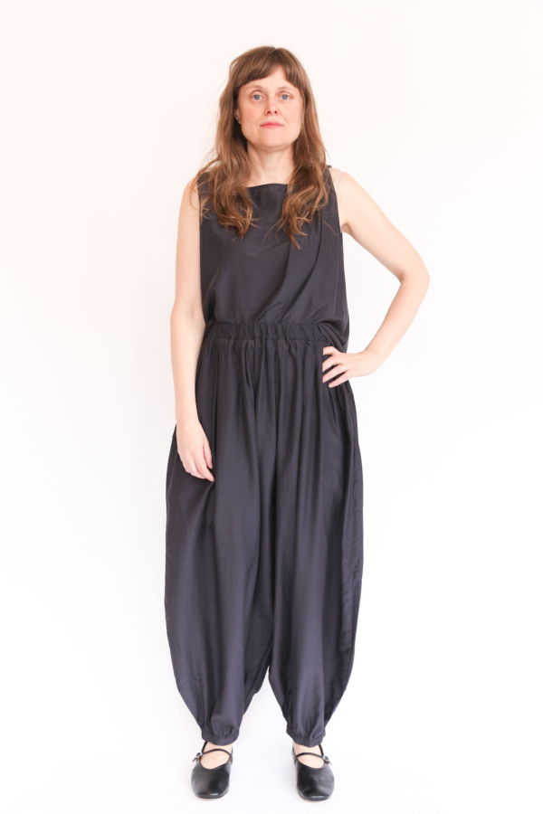 Black Crane Akari Pants - Faded Black