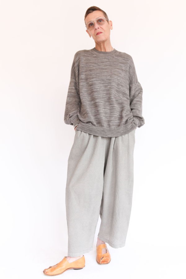 Black Crane Wide Pants