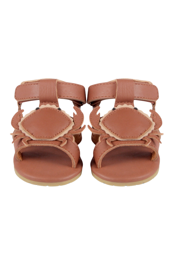 KIDS Donsje Ushy Sandals - Maple Leather
