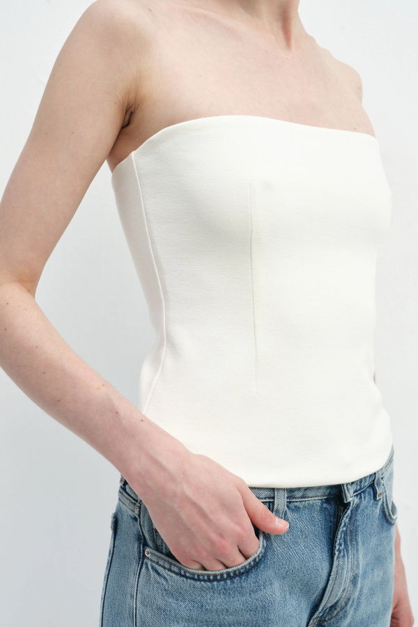 Sophie Rue Demi Top - Egret