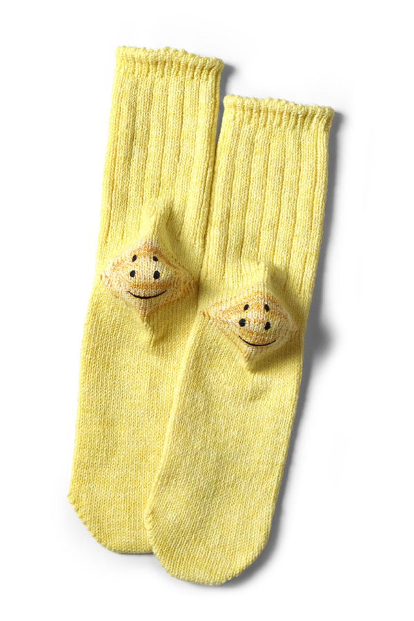 Kapital 56 Yarns 3x1 Rib Rainbowy Happy Heel Socks