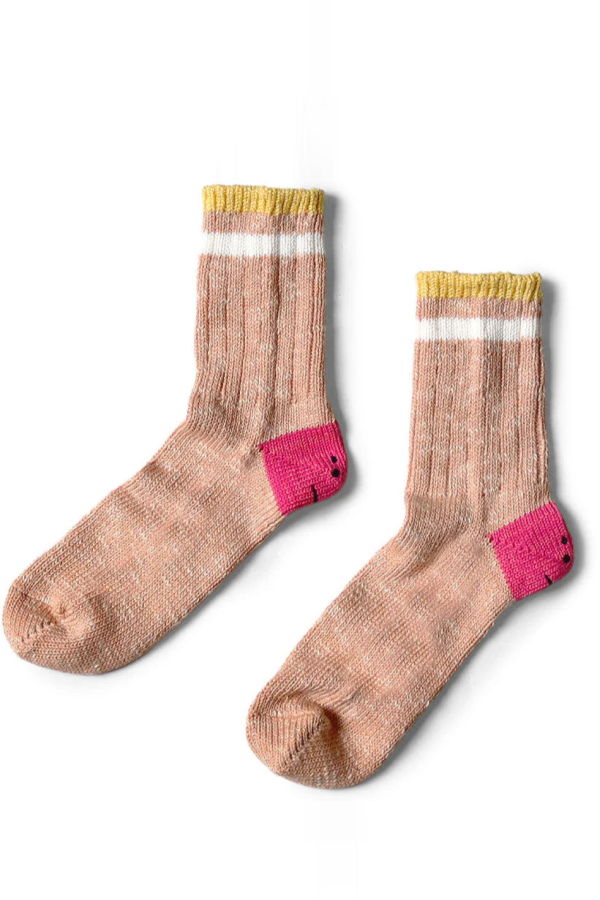 Kapital 60 Yarns Ivy Rainbowy Happy Heel-Hold Socks