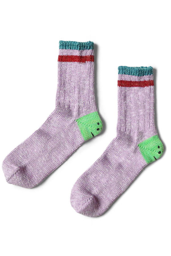 Kapital 60 Yarns Ivy Rainbowy Happy Heel-Hold Socks