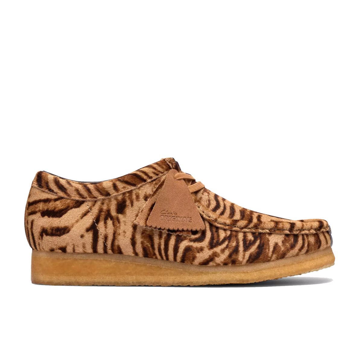Clarks Wallabee Tiger Print Shoe - Image 1 of 3