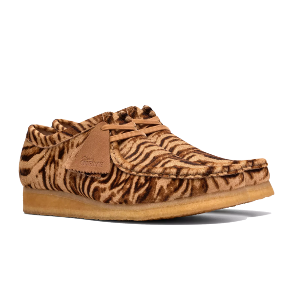 Clarks Wallabee Tiger Print Shoe