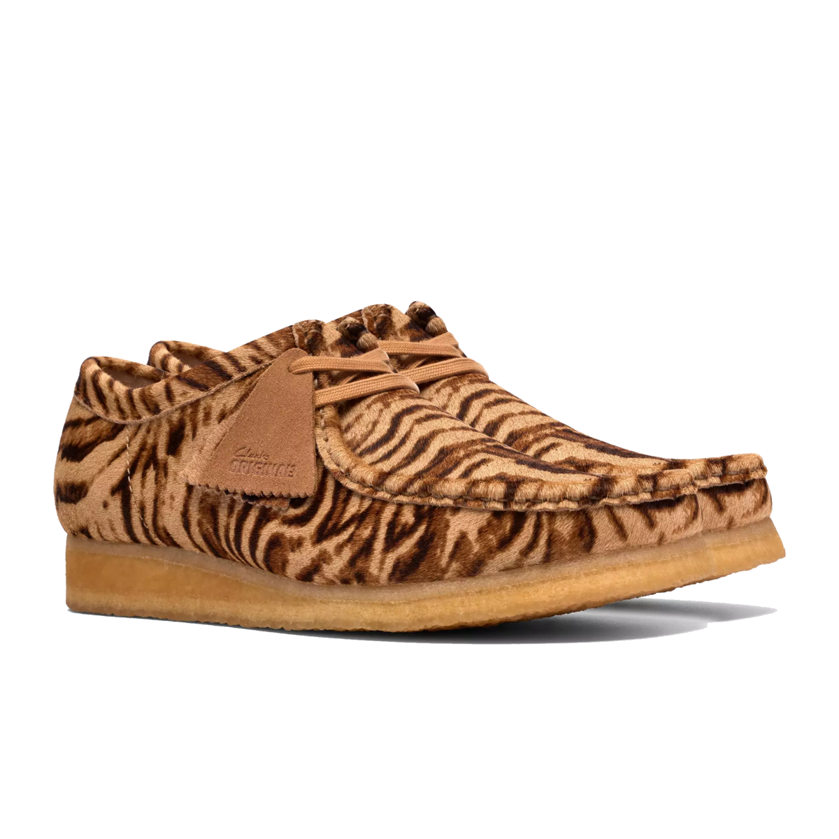 Clarks Wallabee Tiger Print Shoe - Image 2 of 3