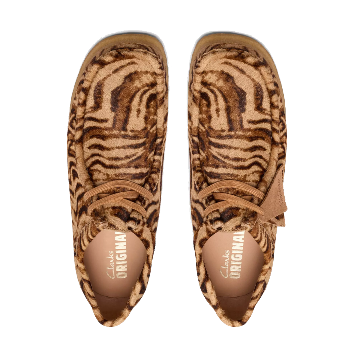 Clarks Wallabee Tiger Print Shoe - Image 3 of 3