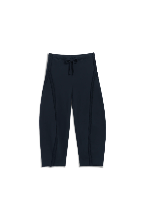 Frank & Eileen Bibi Barrel Leg Sweatpant - British Royal Navy