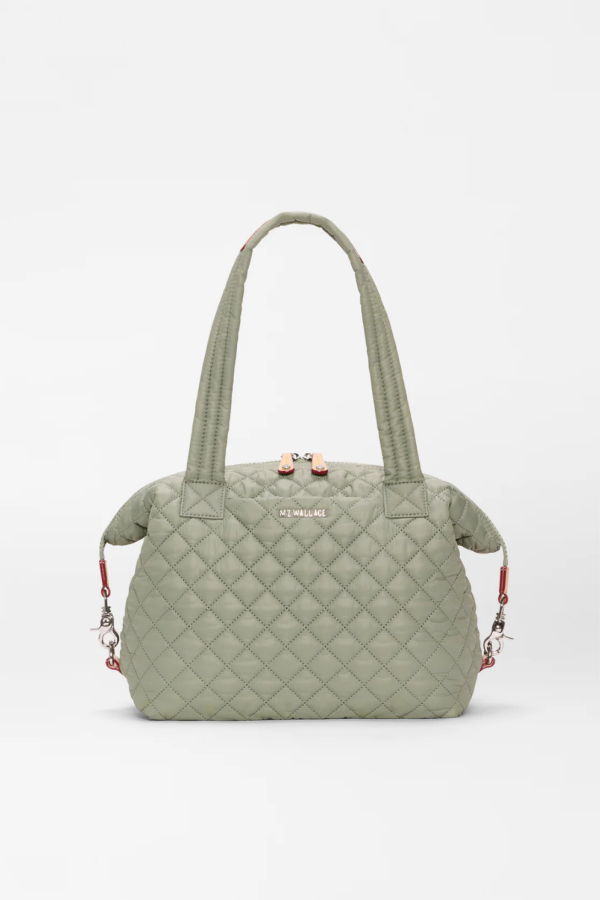 MZ Wallace Medium Sutton Deluxe Bag - Agave Green