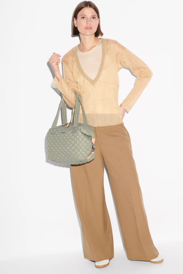 MZ Wallace Medium Sutton Deluxe Bag - Agave Green