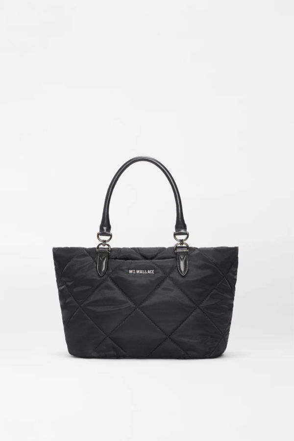 MZ Wallace Small Madison E-W Tote - Black