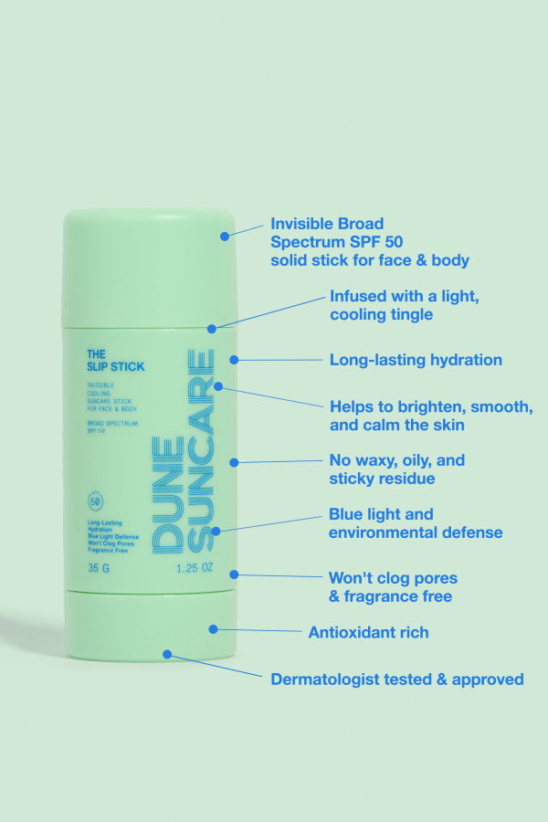Dune Suncare The Slip Stick SPF 50 Sunscreen Stick