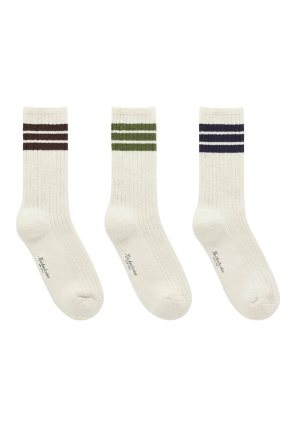 Knickerbocker Gym Rib Socks 3-Pack
