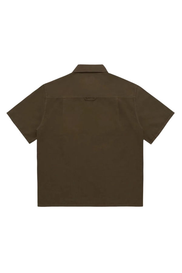 Knickerbocker Mar Cotton & Linen Shirt - Mocha