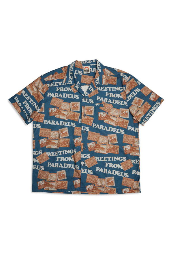 Deus Ex Machina Paradeus Shirt - Blue