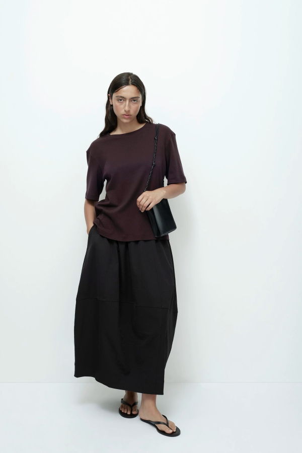 Mijeong Park Balloon Midi Skirt