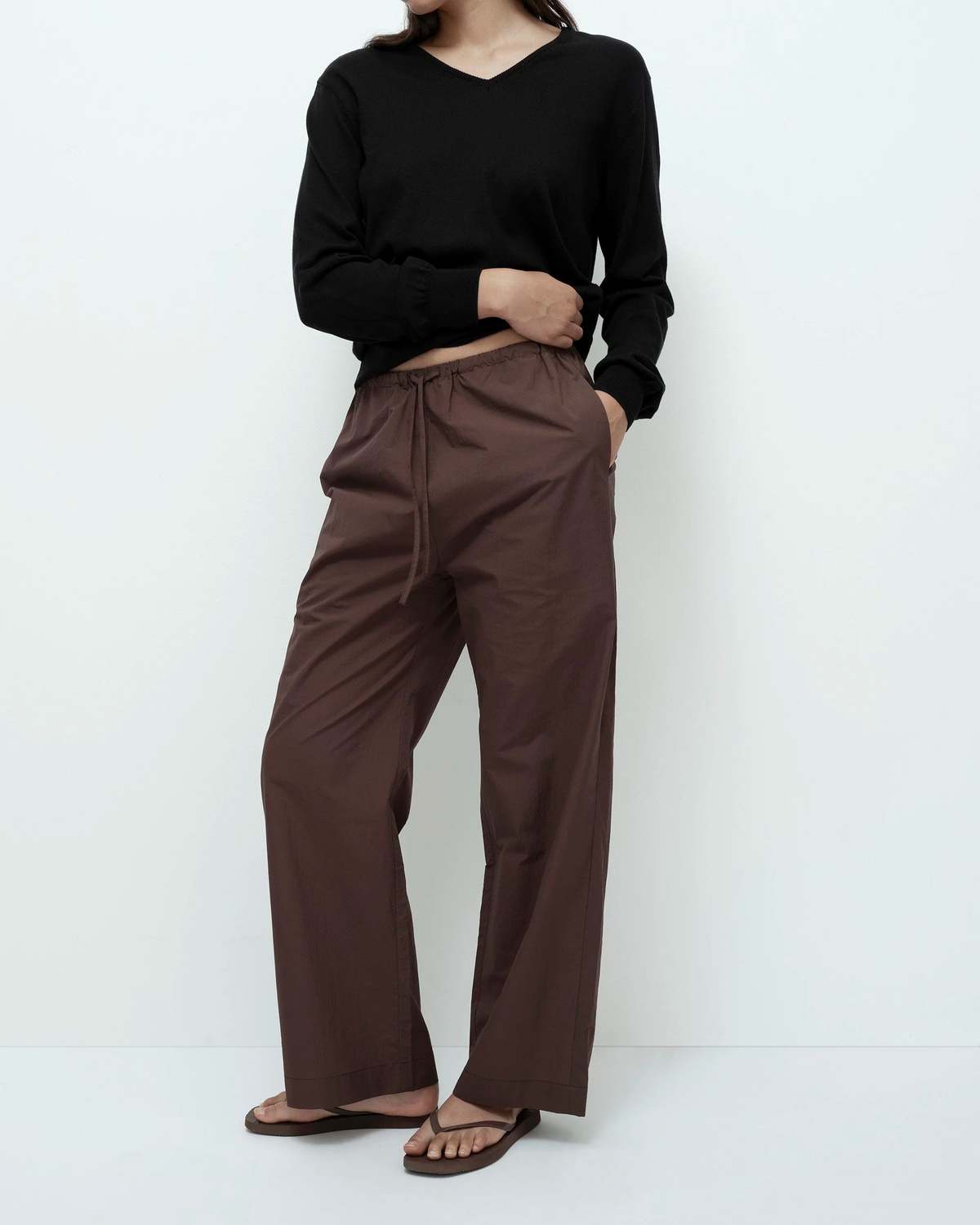 Mijeong Park Cotton Drawstring Pants - Image 3 of 5