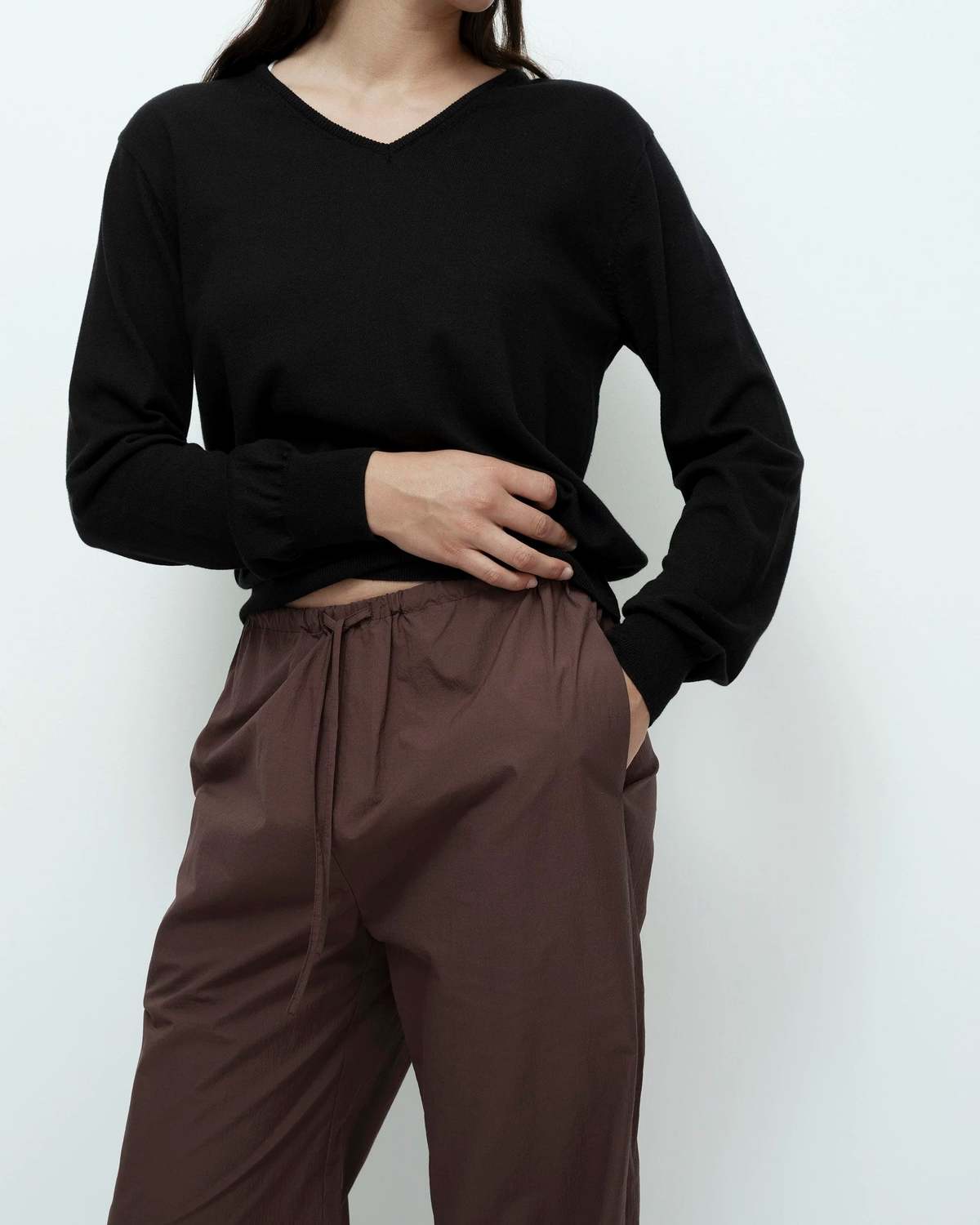 Mijeong Park Cotton Drawstring Pants - Image 4 of 5