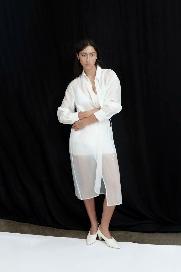 Mijeong Park Organza Wrap Skirt