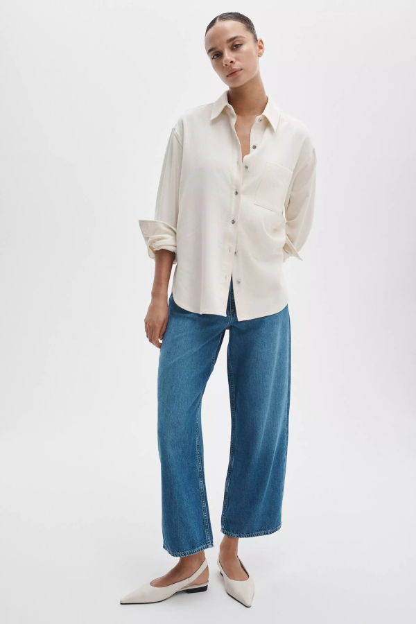 Rag & Bone Andi Wide Leg Ankle Jeans