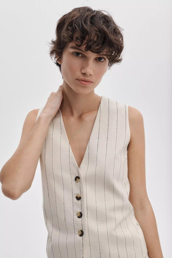 Rag & Bone Paulette Striped Vest