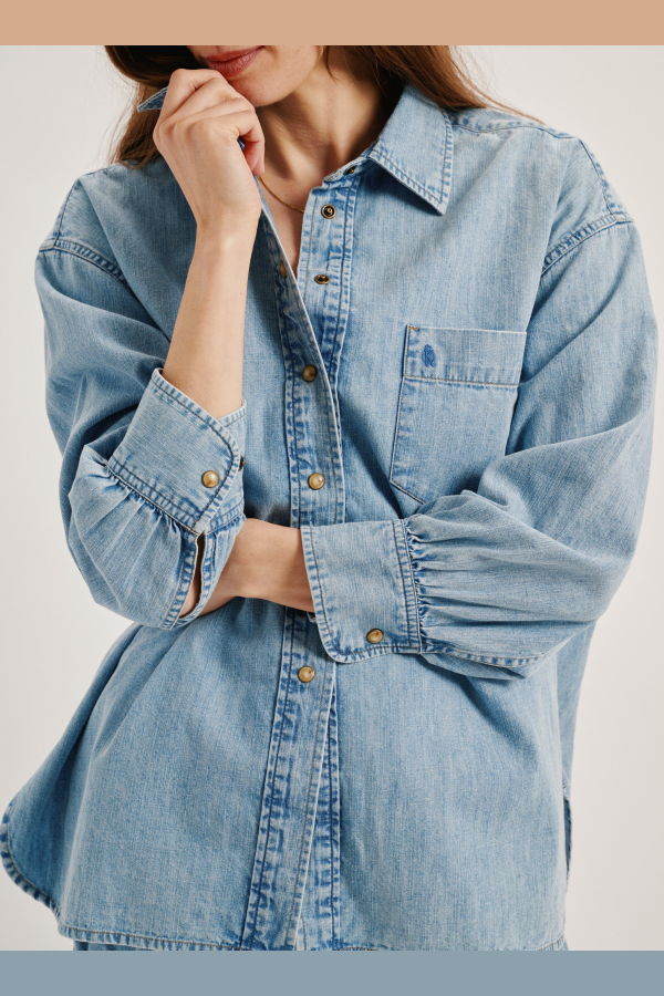 Suzie Kondi Kappa Denim Shirt