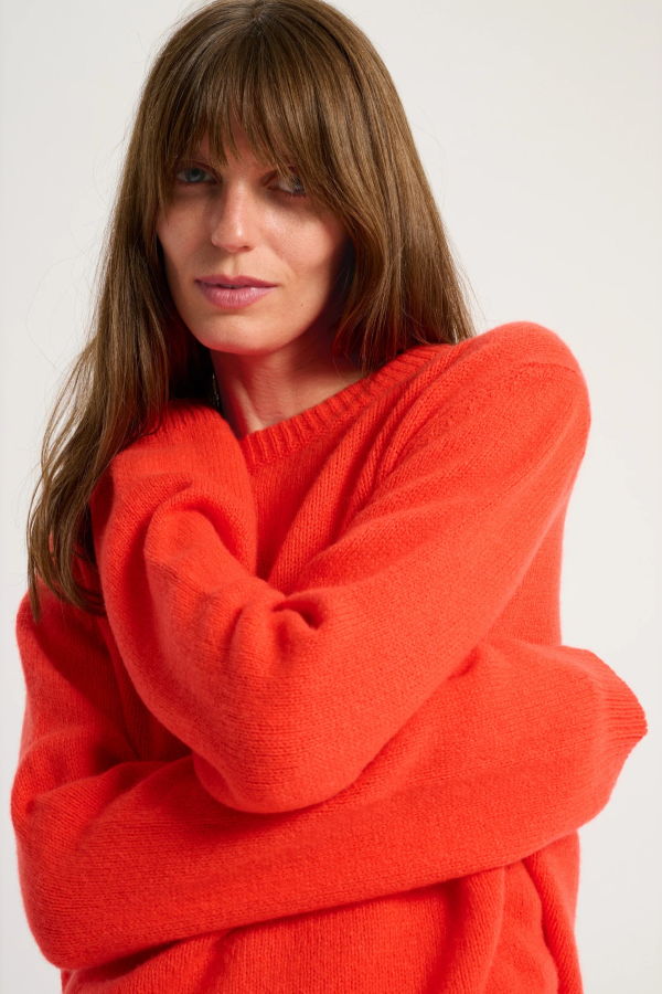 Suzie Kondi Kismet Crewneck Cashmere Sweater
