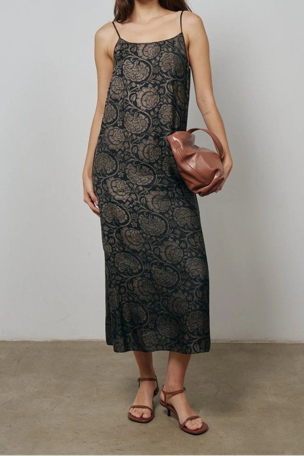 Uma Wang Anaya Print Slip Dress