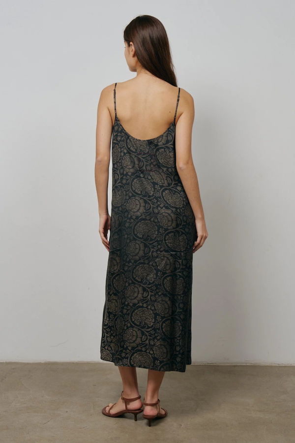 Uma Wang Anaya Print Slip Dress
