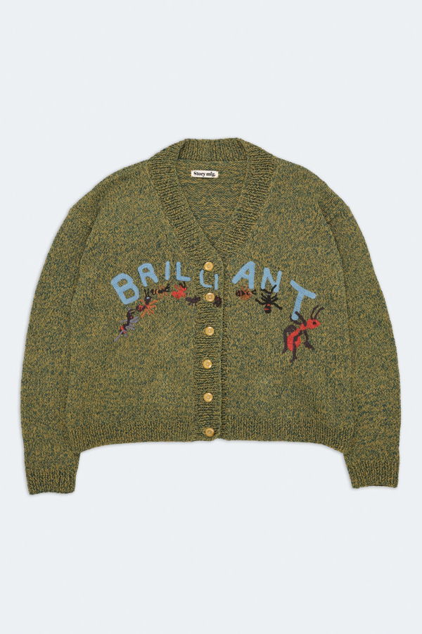STORY mfg. 'Brill-I-Ant' Bulb Knit Cardigan