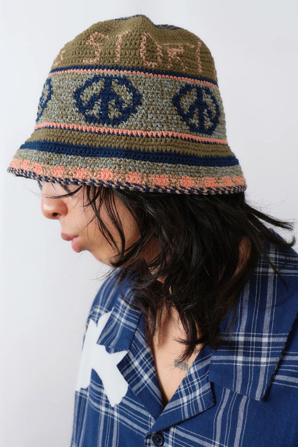 STORY mfg. Indigo Peace Brew Hat