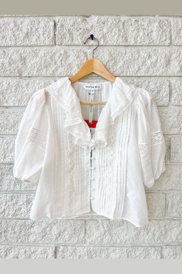 Hunter Bell Mare Top - White