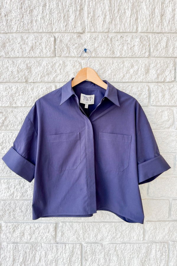 TWP My Newest Mistake Shirt - Midnight