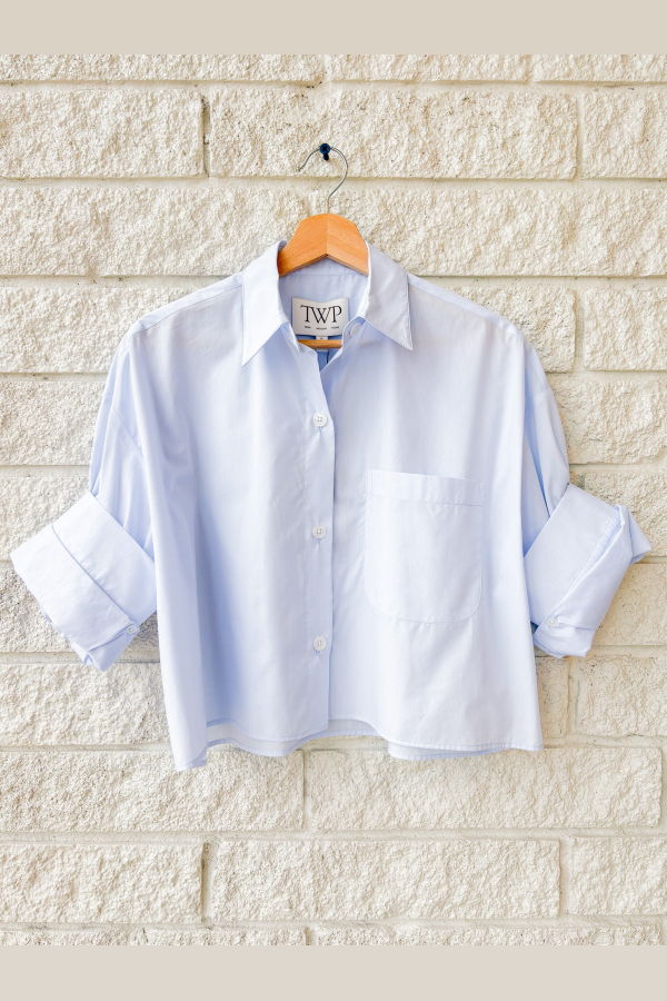 TWP Next Ex Shirt - Baby Blue