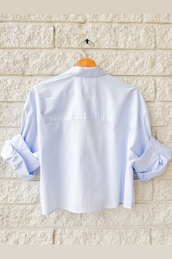 TWP Next Ex Shirt - Baby Blue