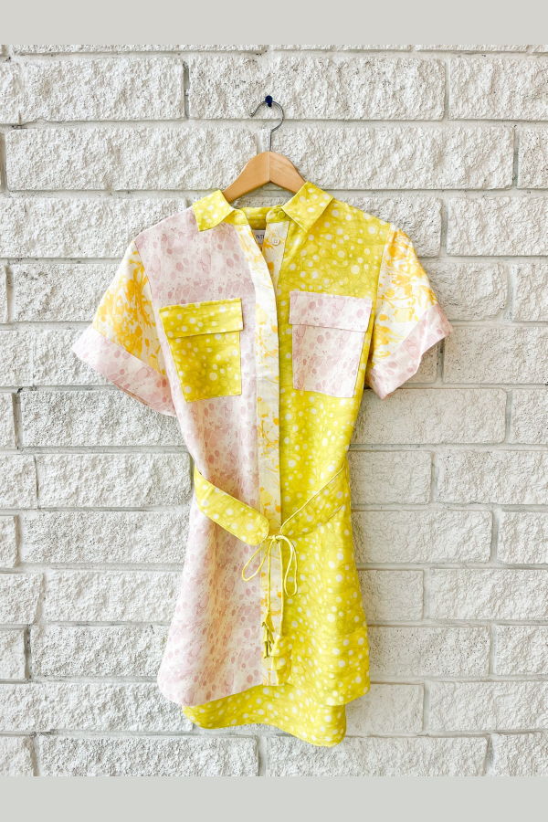 Hunter Bell Nicole Dress - Marble Mix