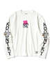 Kapital 20/-Jersey Crew Long Sleeve T (Peckish Kap) - Thumbnail 1