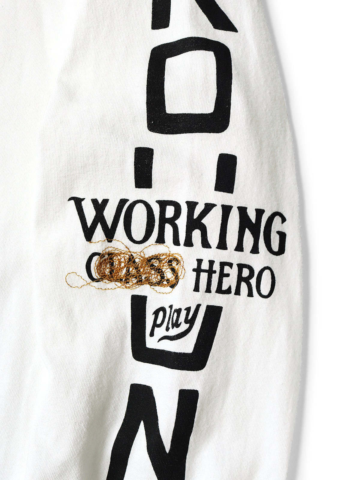 Kapital 20/-Jersey Crew Long Sleeve T (Peckish Kap) - Image 4 of 9