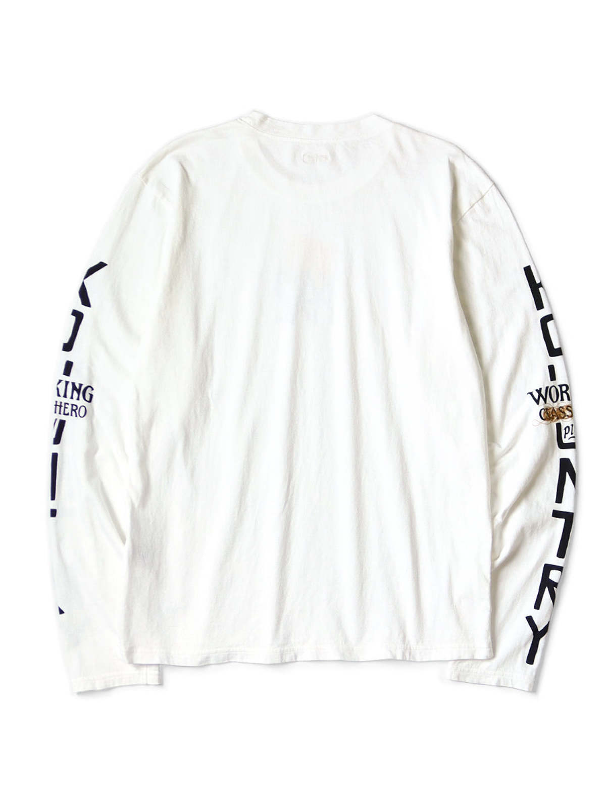 Kapital 20/-Jersey Crew Long Sleeve T (Peckish Kap) - Image 8 of 9
