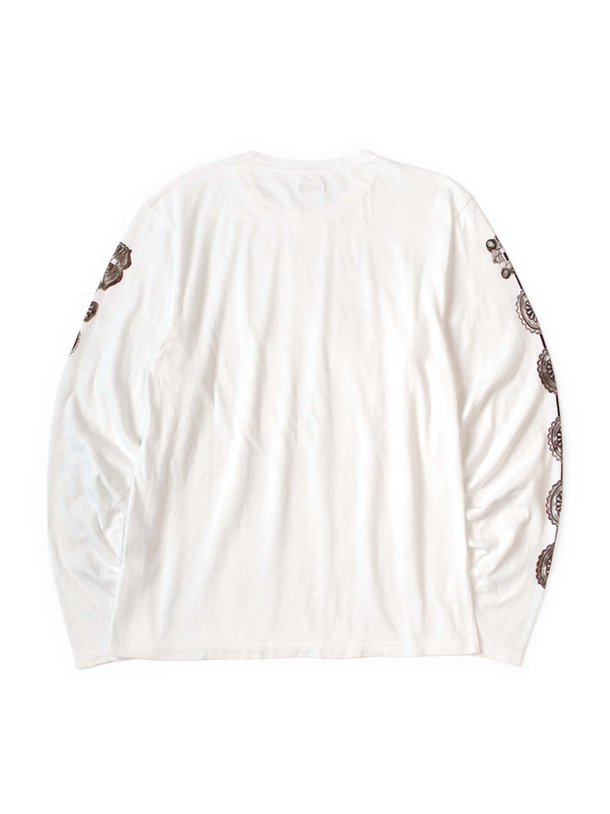 Kapital 20/- Jersey Long Sleeve T Concho Belt Sleeve - Black - Image 2 of 5
