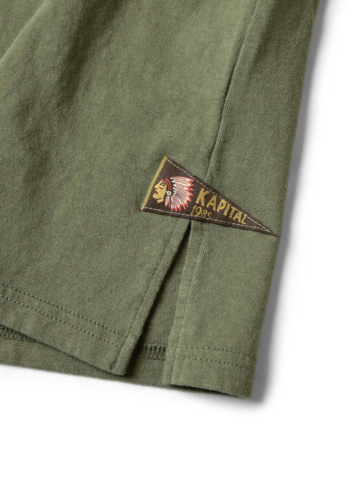 Kapital 20/-Jersey Pennant T (3 Flags) T-Shirt - Image 2 of 2