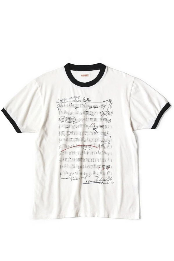 Kapital 20/-Jersey Ringer T (Boro Elegy)