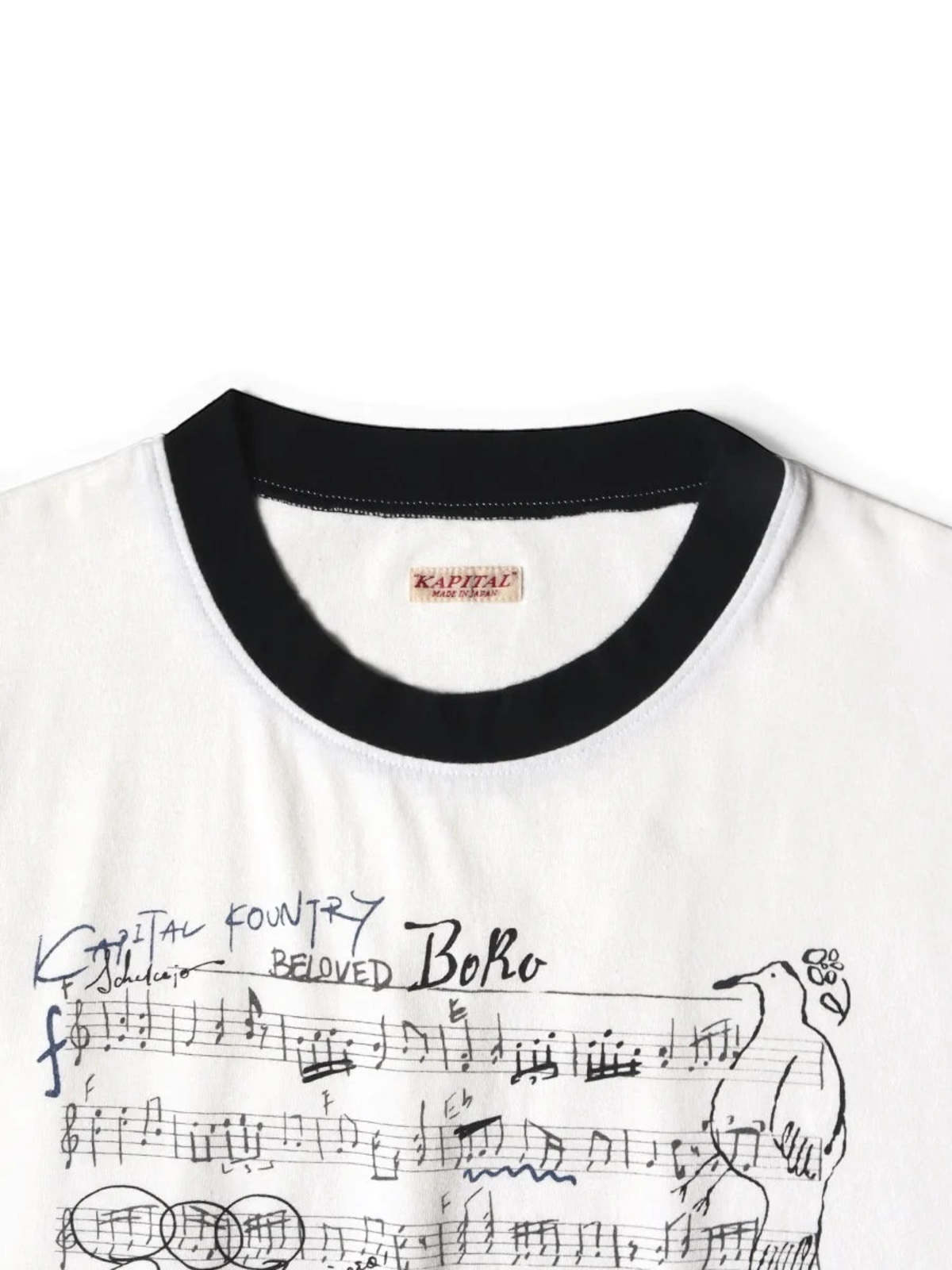 Kapital 20/-Jersey Ringer T (Boro Elegy) - Image 3 of 8