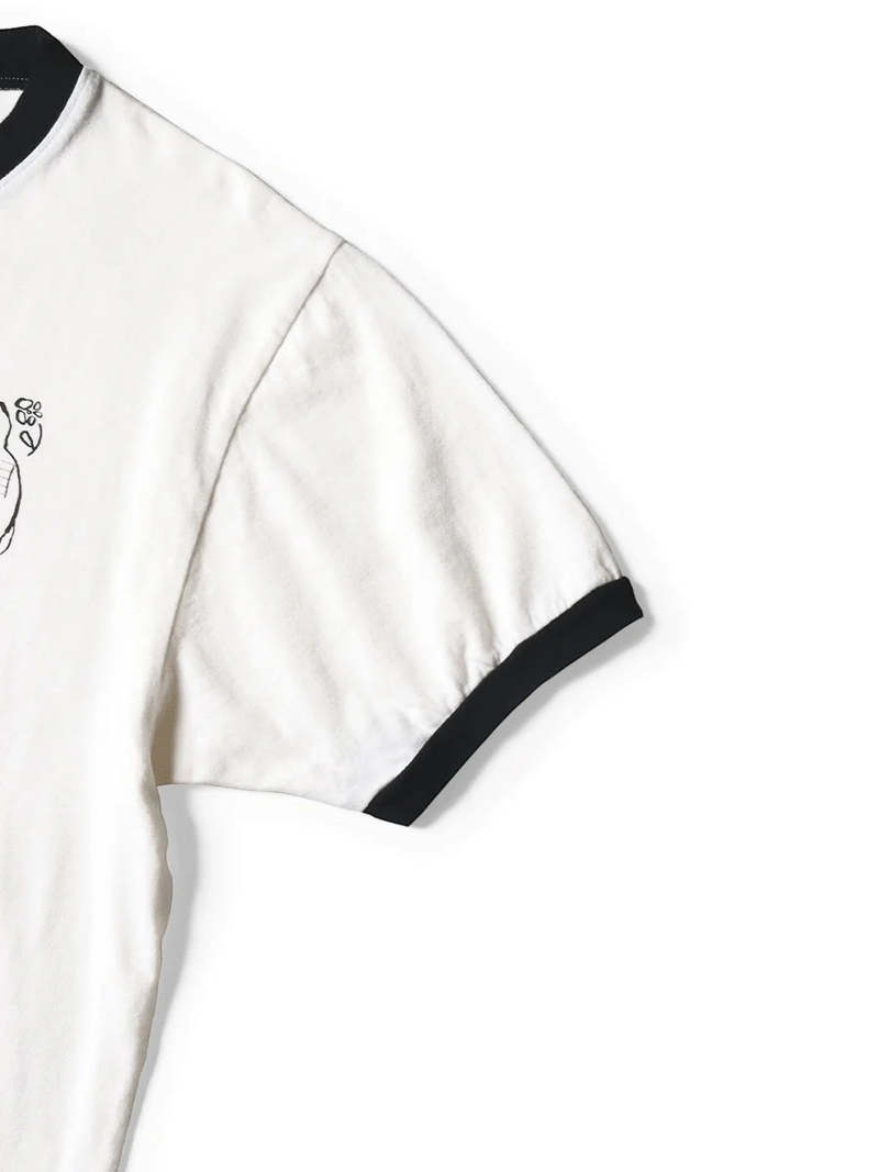 Kapital 20/-Jersey Ringer T (Boro Elegy)