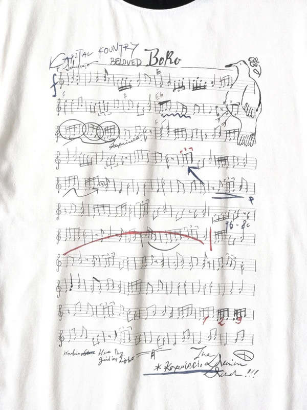 Kapital 20/-Jersey Ringer T (Boro Elegy)