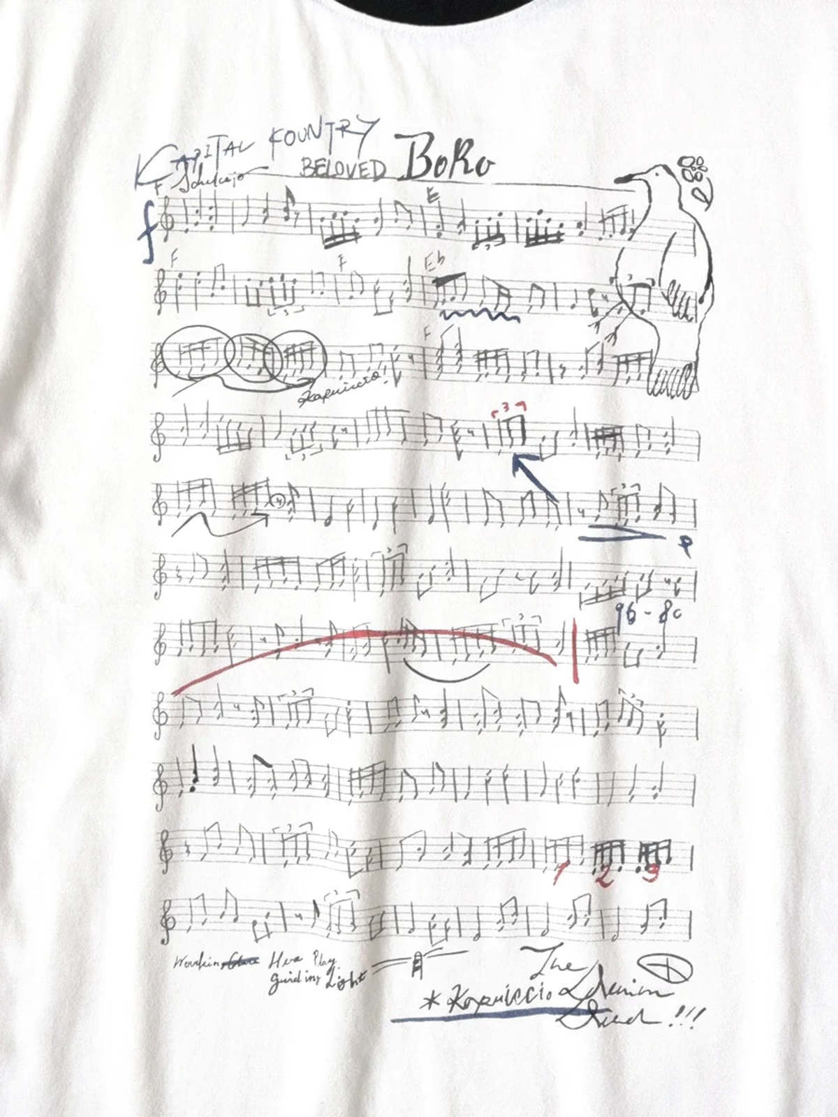 Kapital 20/-Jersey Ringer T (Boro Elegy) - Image 5 of 8