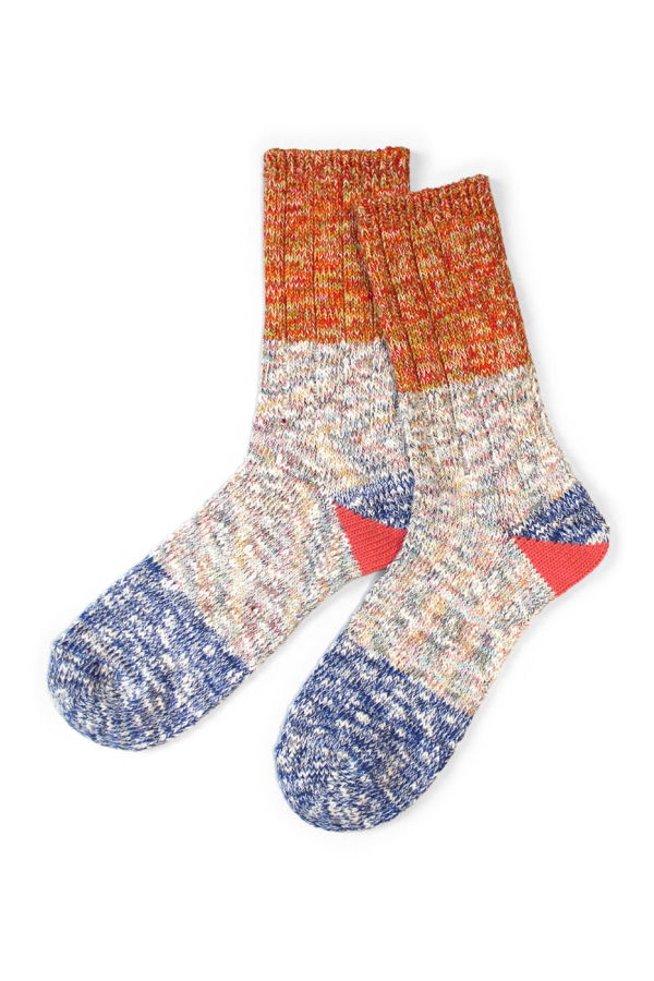 Kapital 60 Yarns 2 Tones Heel Socks