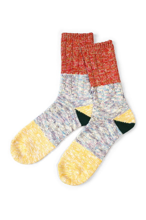 Kapital 60 Yarns 2 Tones Heel Socks