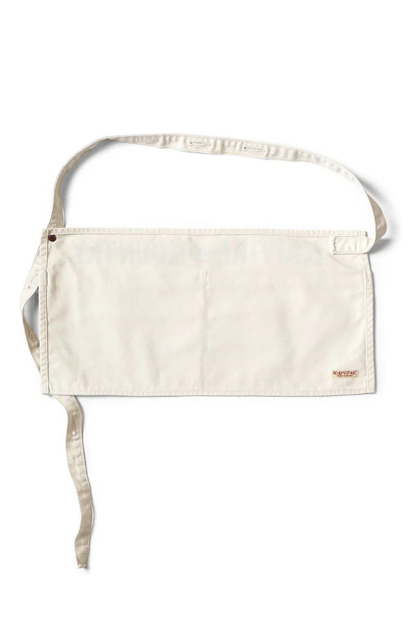 Kapital Canvas Short AD Apron - Red/Kapsize Rule